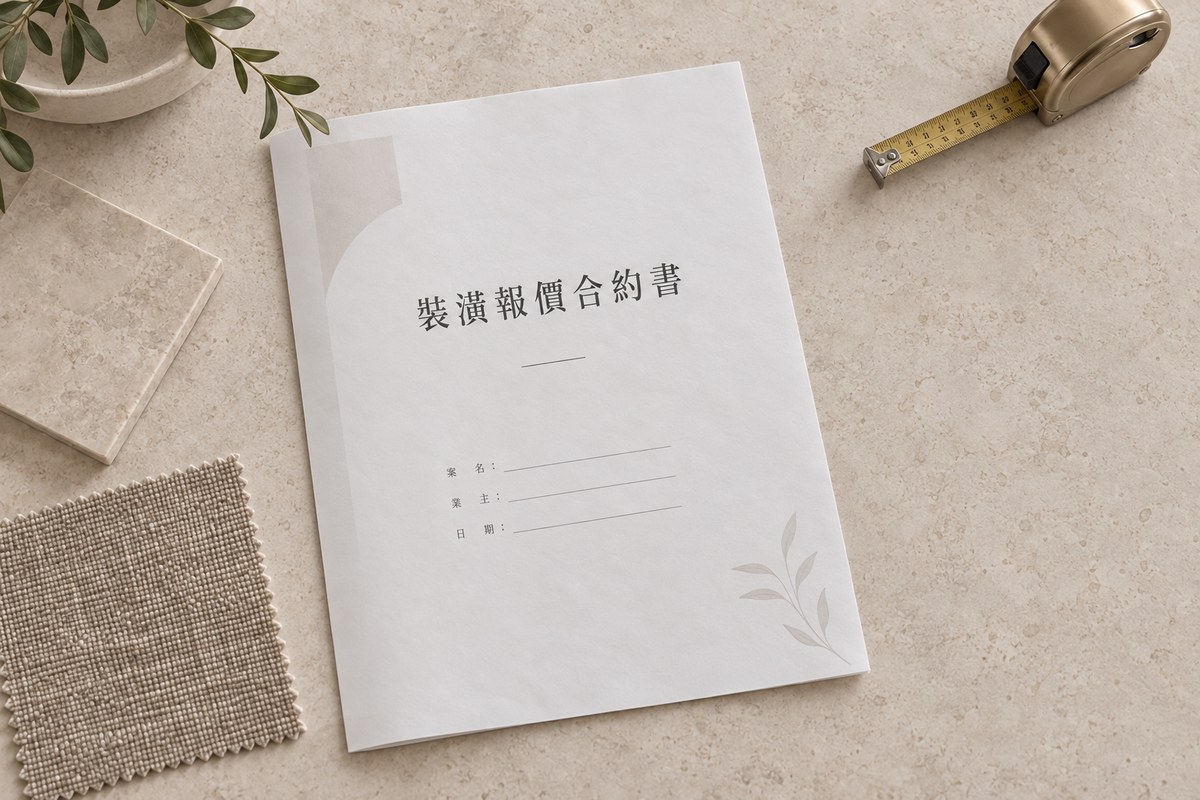 裝潢報價單怎麼看？看懂工程項目、材料規格與另計費用
